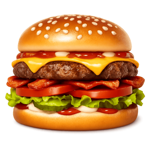 Hamburger at Burger King
