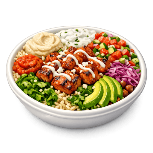 Harissa Honey Chicken Power Bowl at CAVA