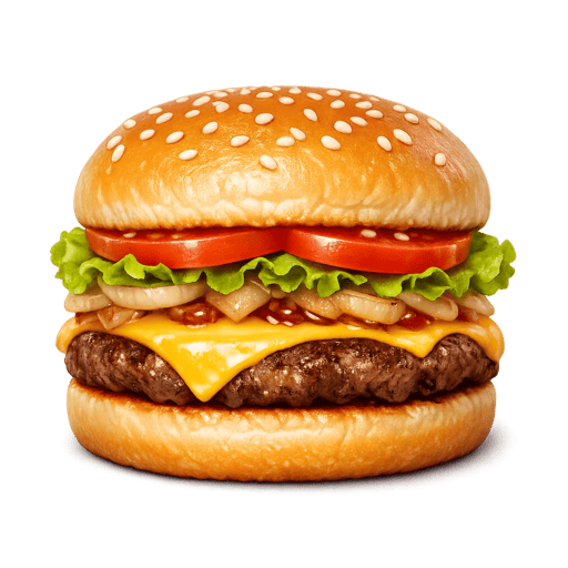 Cheeseburger (Single) at Five Guys