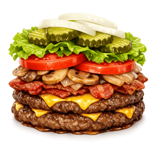 Hamburger (No Bun) at Five Guys