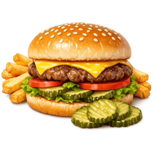 Pickles at Five Guys
