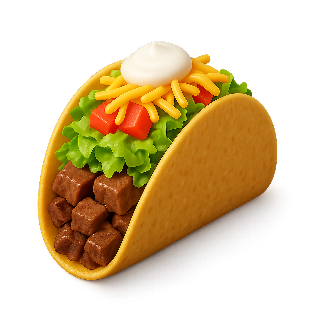 Crunchy Steak Taco (1 Taco) at Moe's Southwest Grill