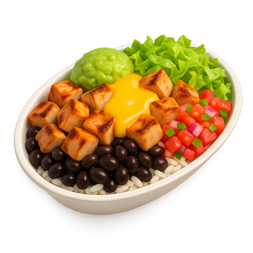 Double Chicken Protein Bowl at Moe's Southwest Grill
