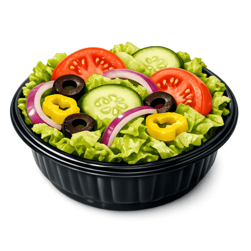 Side Salad (no dressing) at Subway