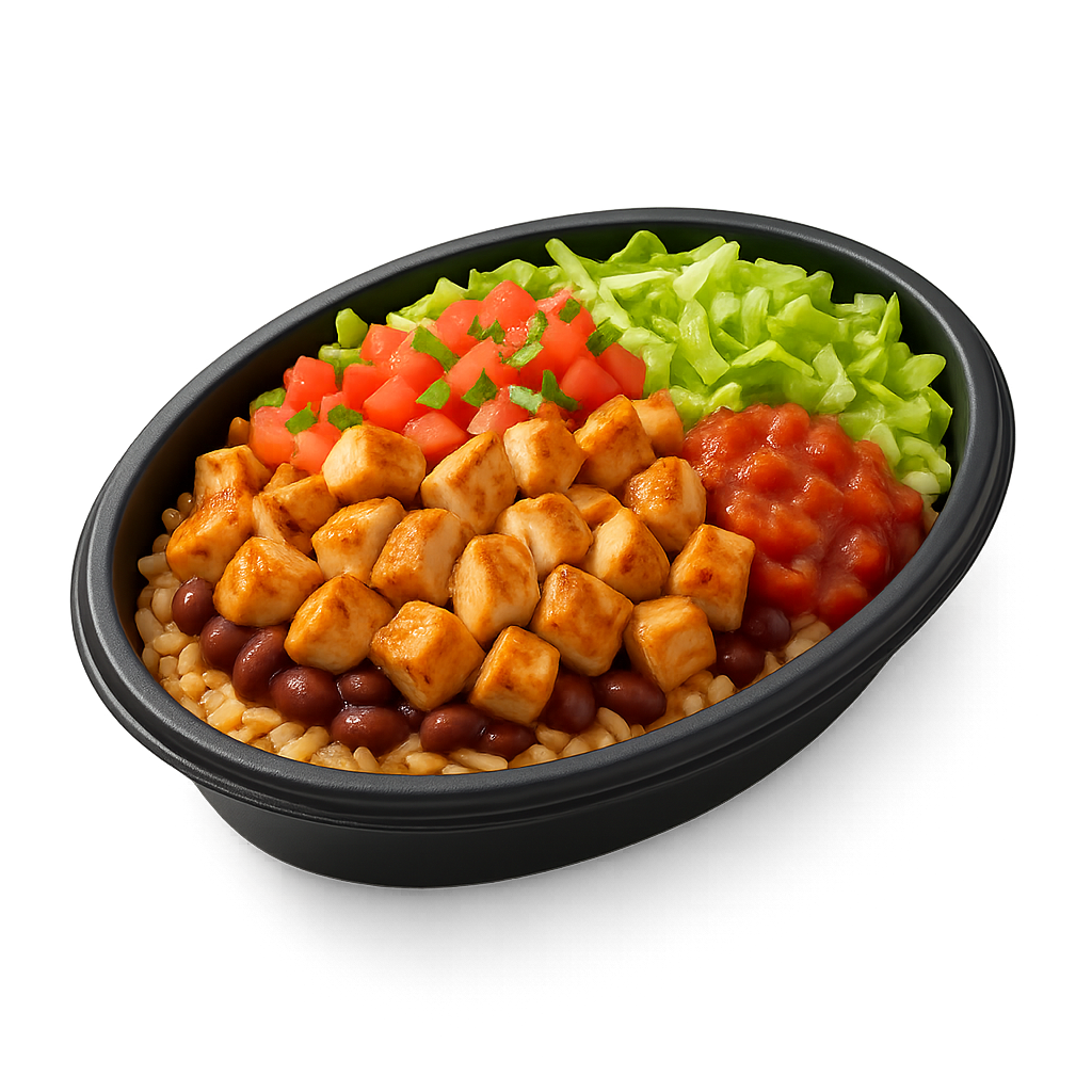 Cantina Chicken Bowl (Extra Chicken, No Cheese, No Guac) at Taco Bell